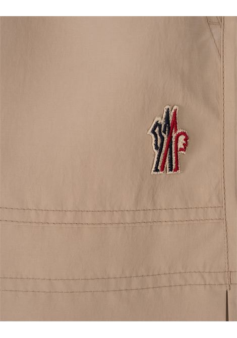Shorts In Froissé Technique Beige MONCLER GRENOBLE | 098-2B00003 597SL23P
